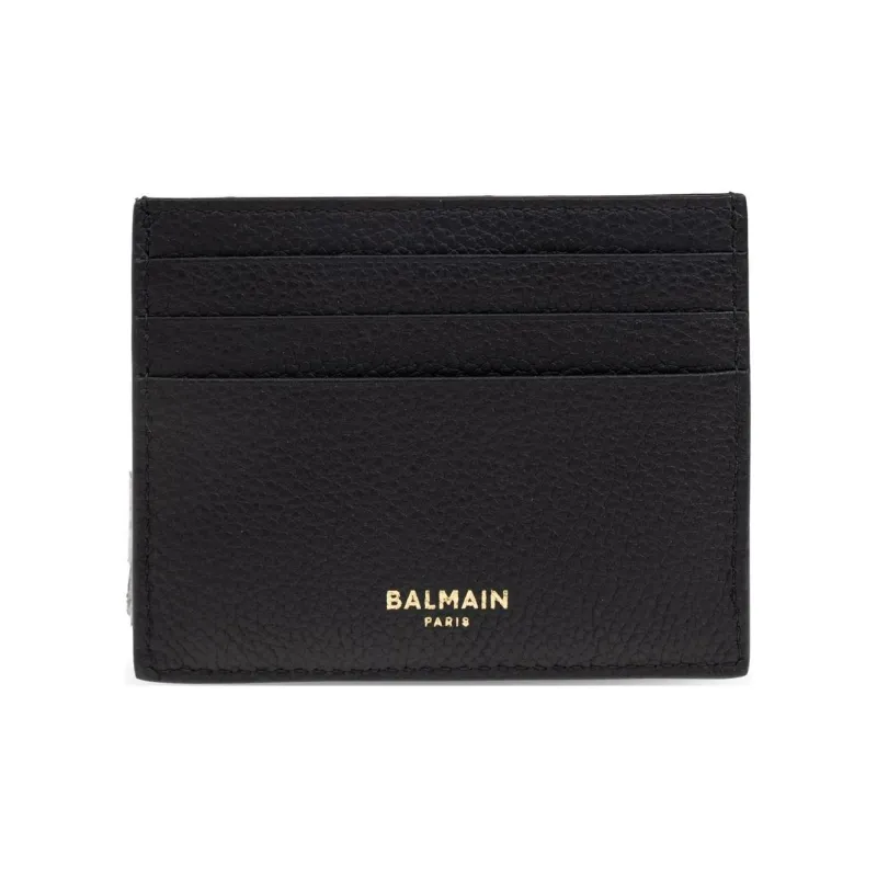 BALMAIN Logo Plaque Card Holder-1