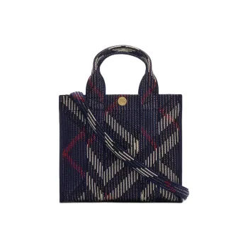 Burberry Polyamide Tote Bag, Shopping Bag, Shoulder Bag, Crossbody Bag, Handbag Mini Women's Marine Blue