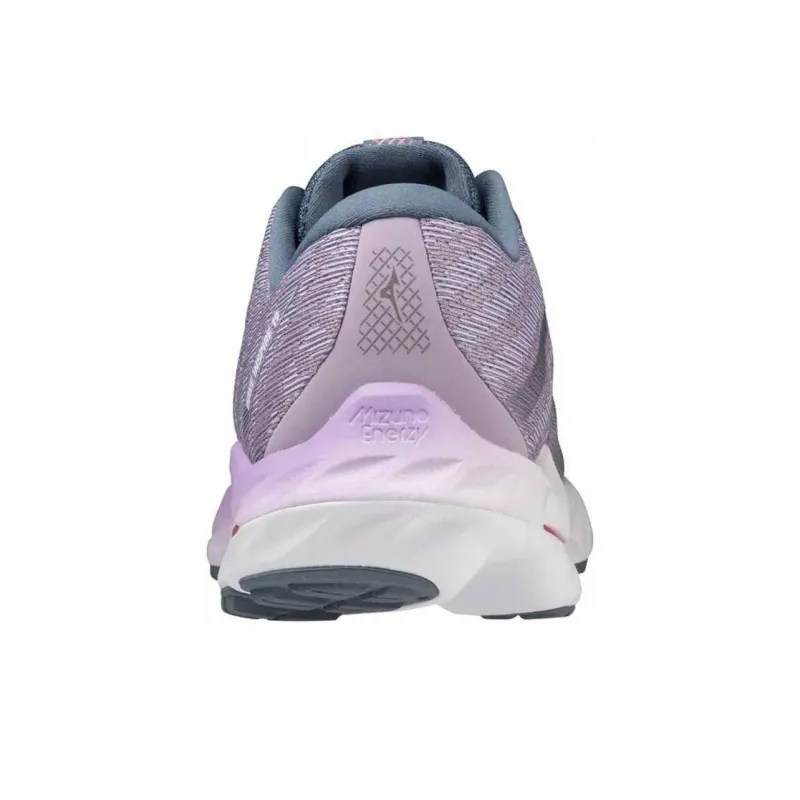 Mizuno Wave Inspire 19 Abrasion-Resistant Low-Top Running Shoes Women's Purple-3