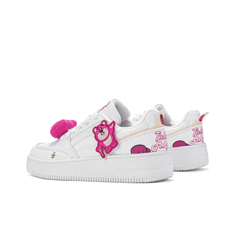 MINISO Low-Top Skateboard Shoes Women's White-3