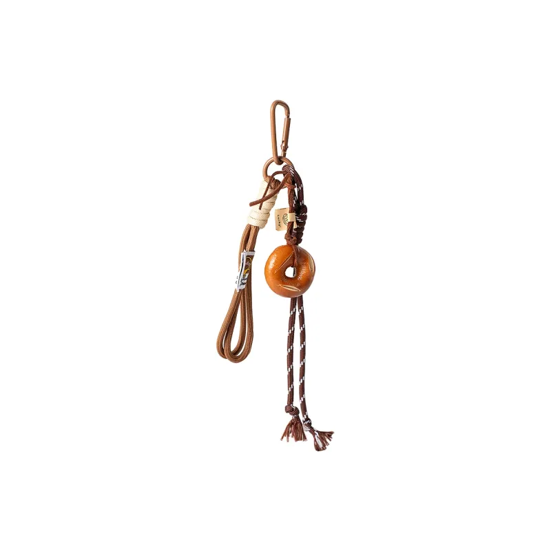 Vigno Polyester Charm Medium Size Unisex Brown-14