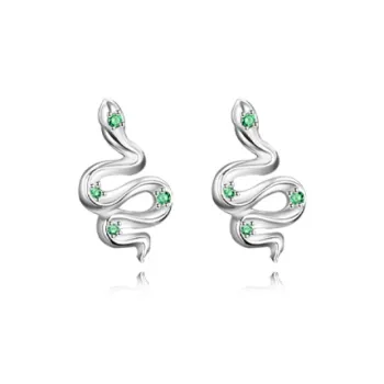 Muyan S999 Fine Silver Stud Earrings Women's