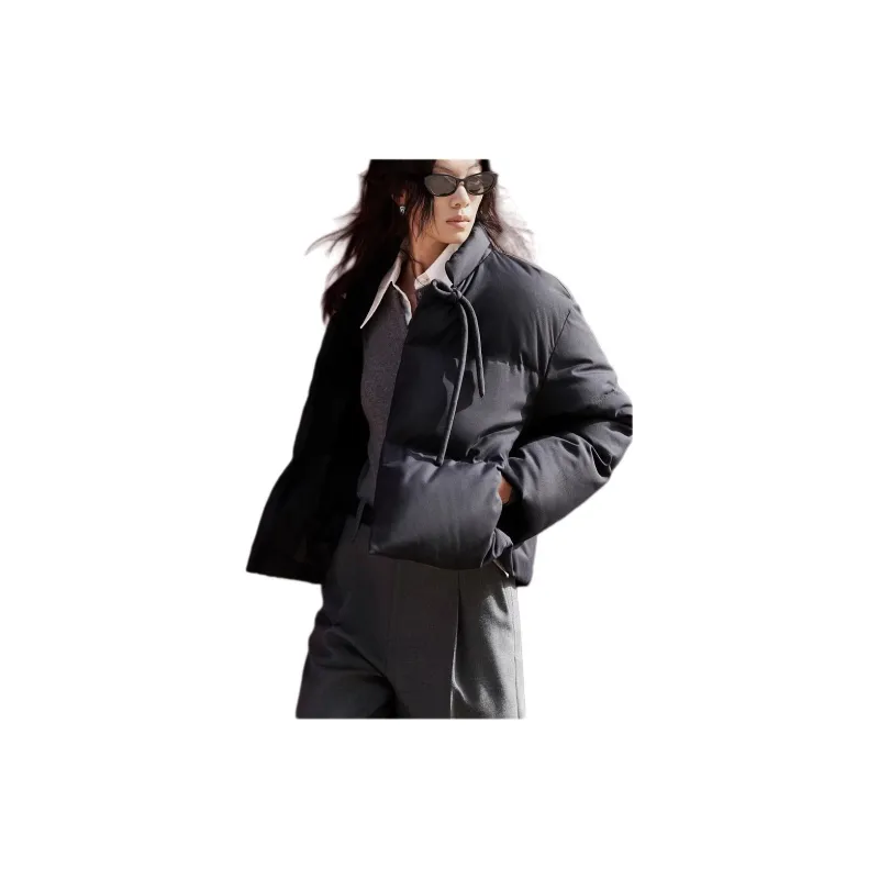 MOCO Down Jacket Women's Blue Black-3