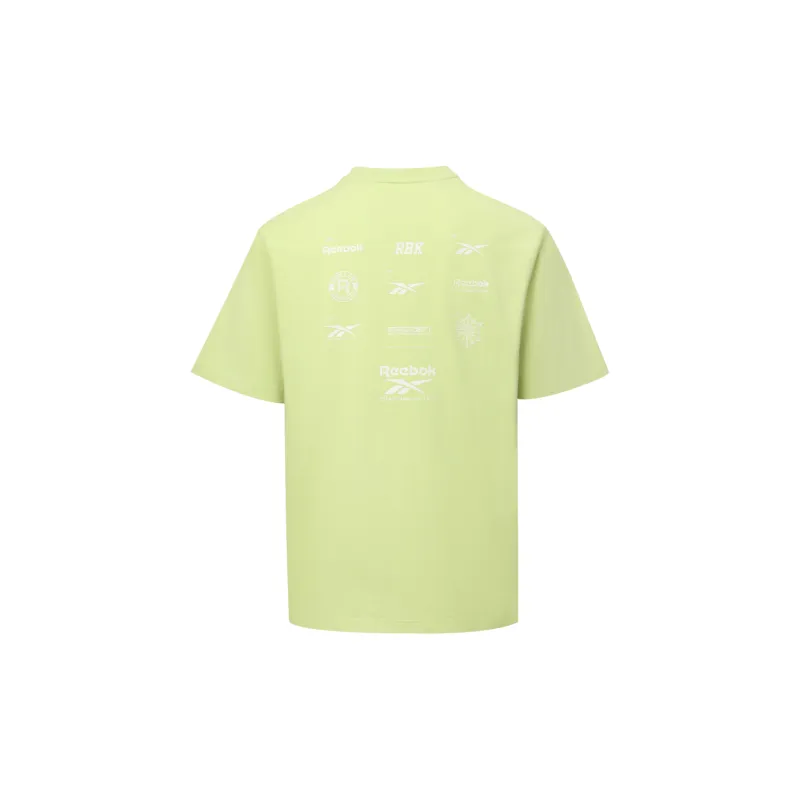 Reebok T Shirt Unisex Lime Green-1