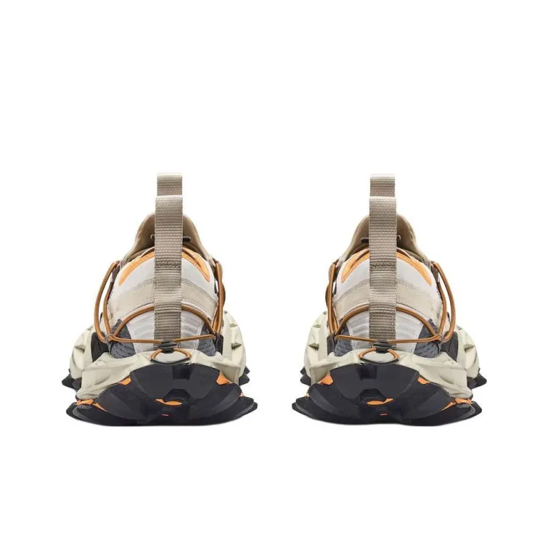 Balenciaga Hike Panelled Lace Up Sneakers-2