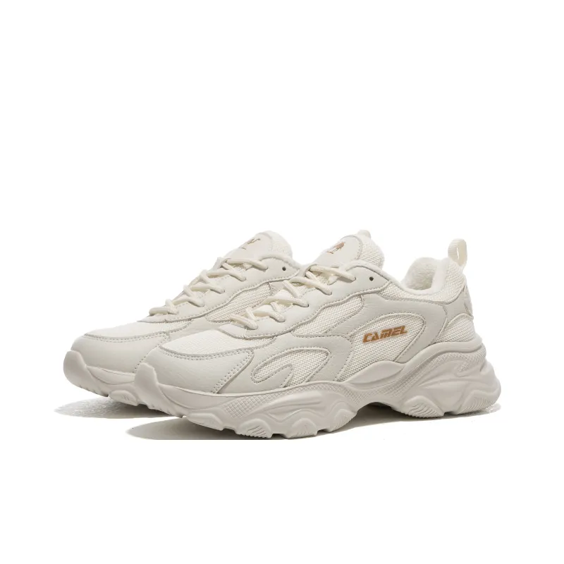 CAMEL Anti-Slip And Wear-Resistant Warm Low-Top Chunky Sneakers Women's-10