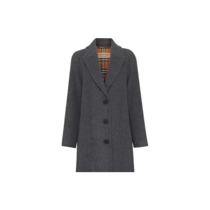 Burberry Coats Women's Gray-3