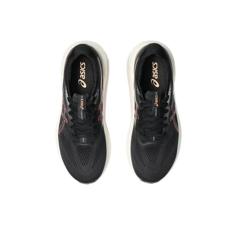Asics GT 4000 4 Cushioned Slip Resistant Low Top Casual Running Shoes Women's Black Width-3
