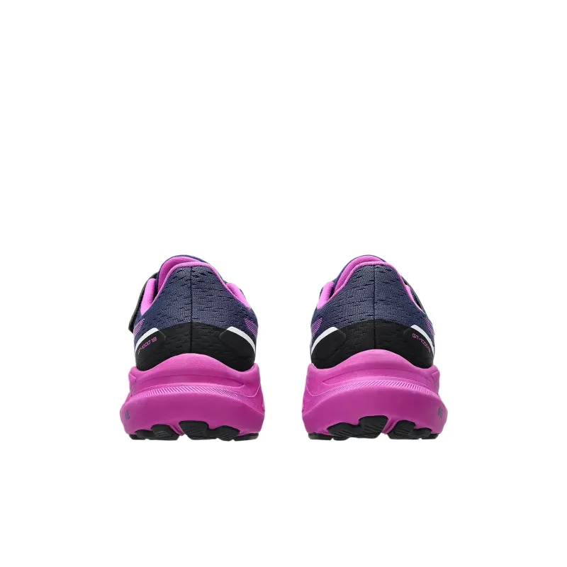 Asics GT-1000 13 Anti-Kick Anti-Slip And Wear-Resistant Low-Top Kids' Running Shoes Indigo/Deep Red Kids'-4