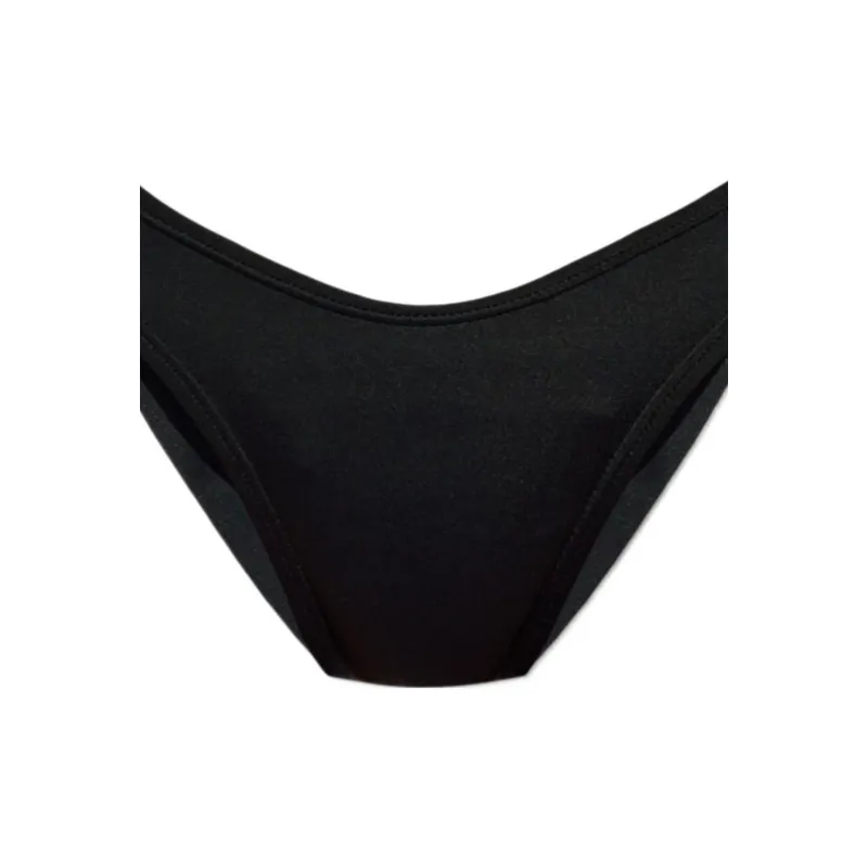 VERSACE Logo Band Swimsuit Bottoms-3