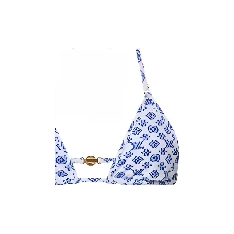 LOUIS VUITTON Blurry Monogram Bikini Top-1