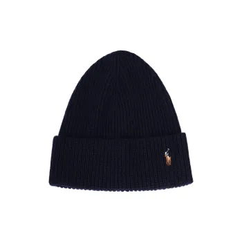 Polo Ralph Lauren Embroidered logo Ribbed knit Hat
