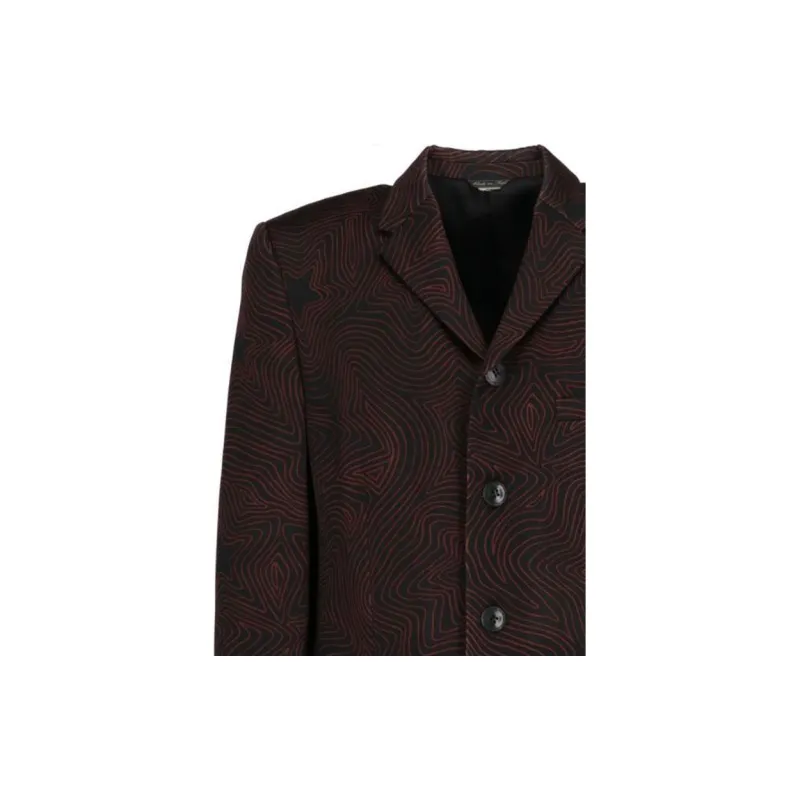 VERSACE 1990s Star print Blazer-3
