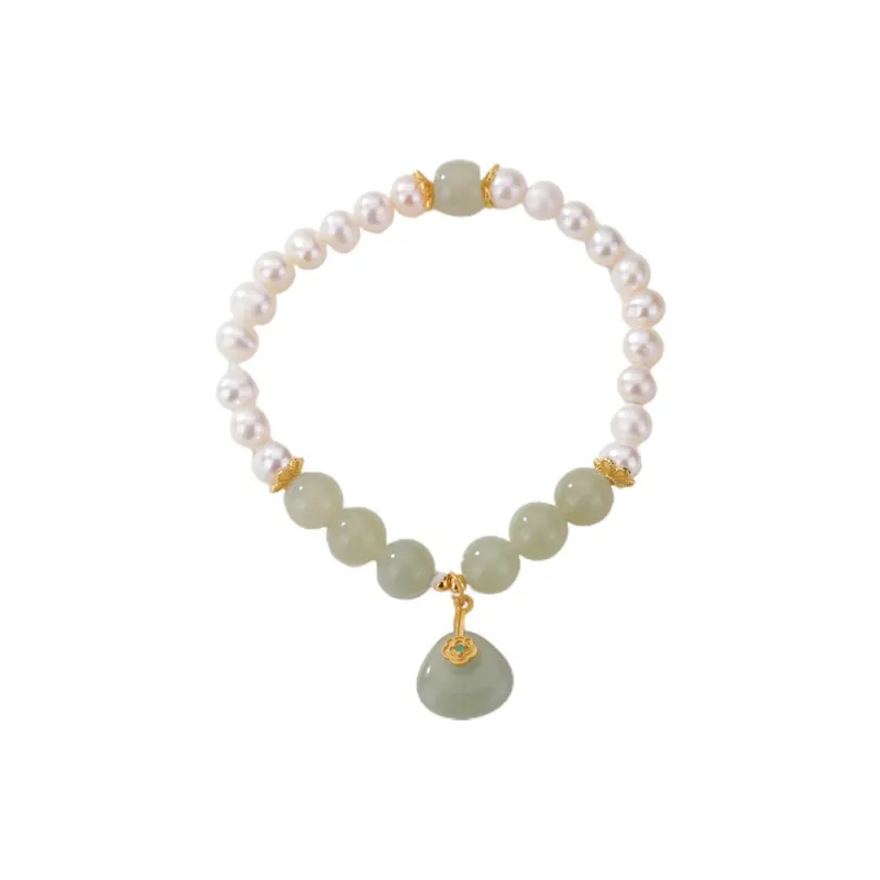 Royal Heaven's Choice Hetian Jade Bracelets Sugar Jade Unisex-3