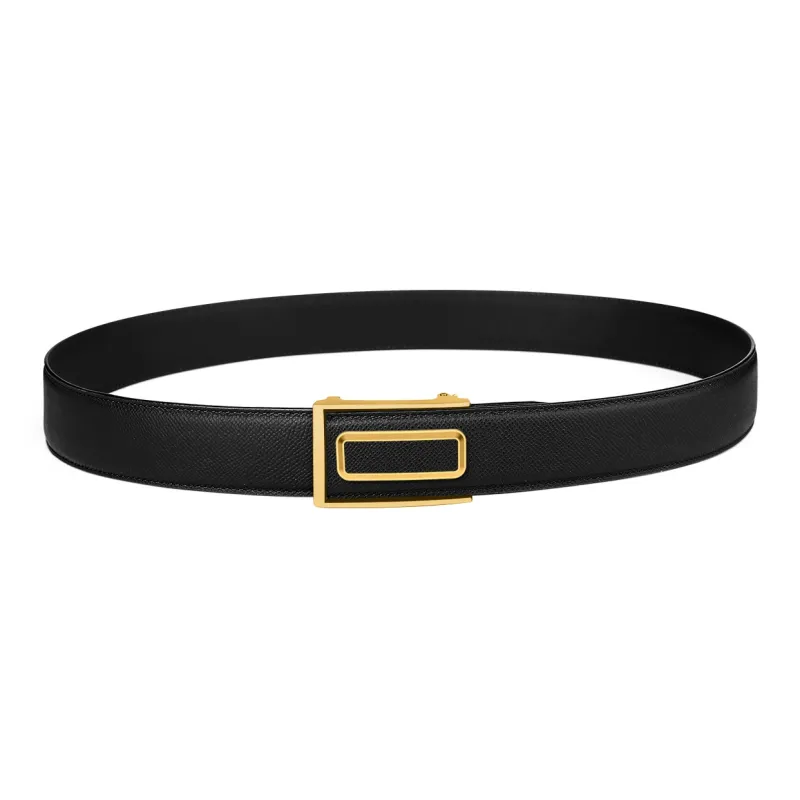 CATELLES Double Sided Top Grain Cow Leather Leather Belts Men's 3.5cm/3.8cm-37