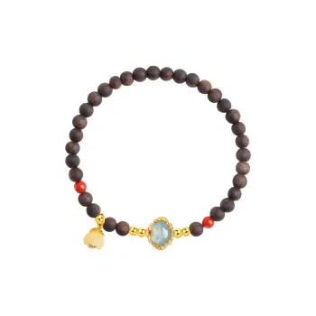 Moon Seal Hundred Rivers Agarwood Bracelets Unisex