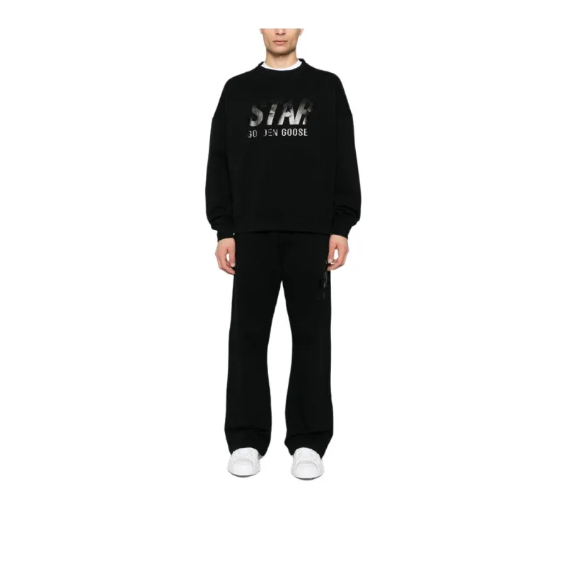 Golden Goose Logo Printed Crewneck Sweatshirt-1