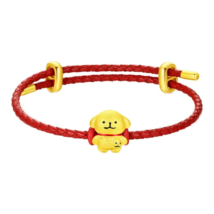 HAPPY ELF Gold Bracelet Unisex-0