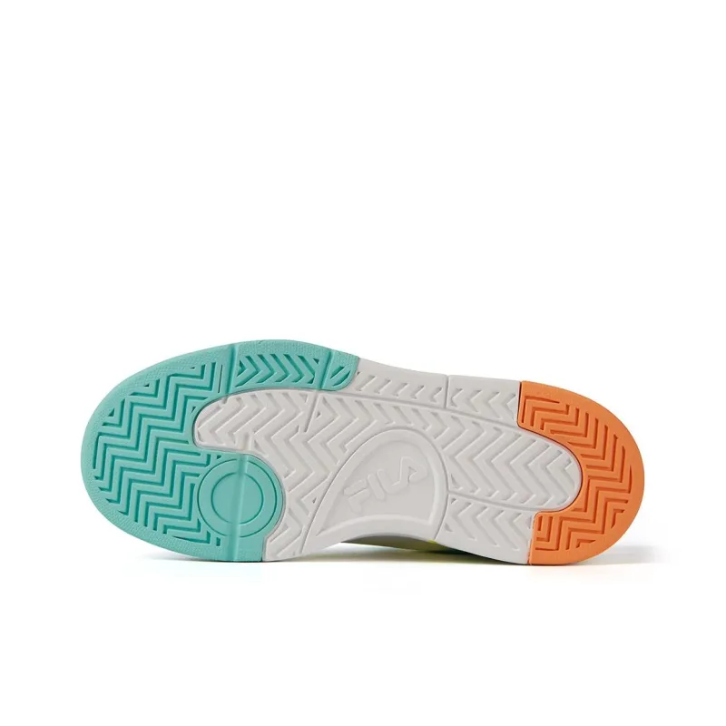 FILA KIDS Low Top Kids' Skateboarding Shoes FILA White/Transparent Blue Teenagers-4