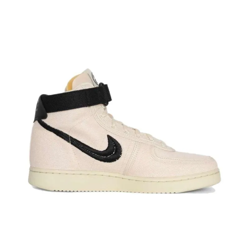Nike X Stussy Air Vandal High 'Fossil'-1