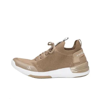 CKJ CALVIN KLEIN JEANS Jeans Low-Top Casual Shoes Women's Brown