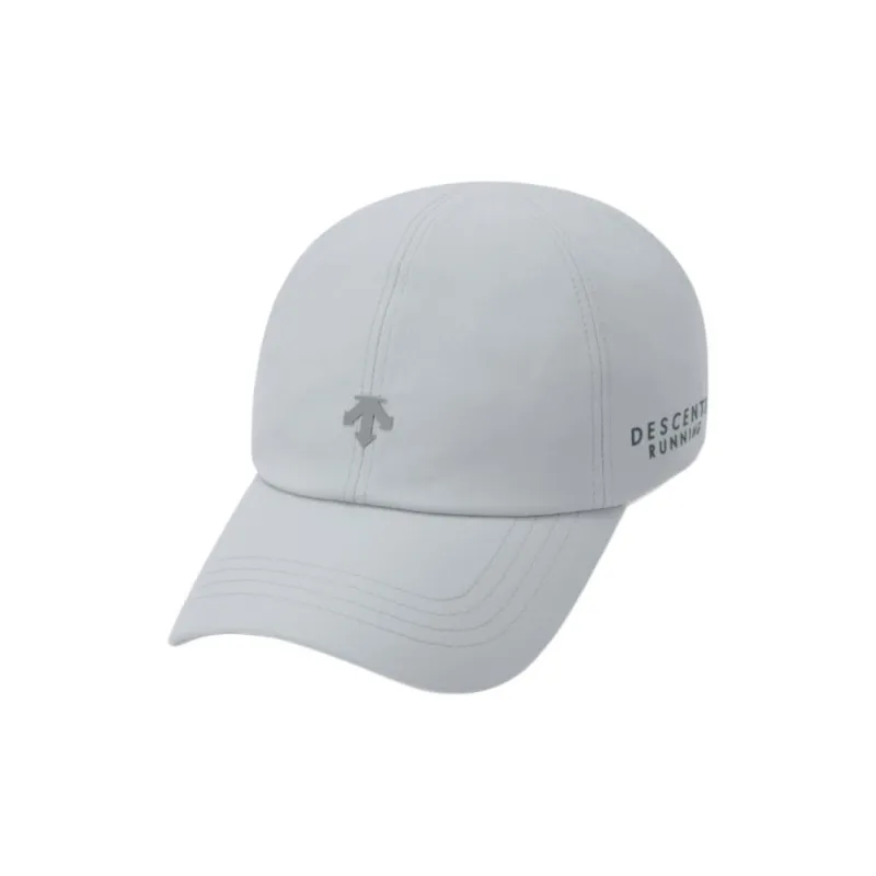 DESCENTE Polyester Polyurethane Baseball Caps Unisex Gray-0