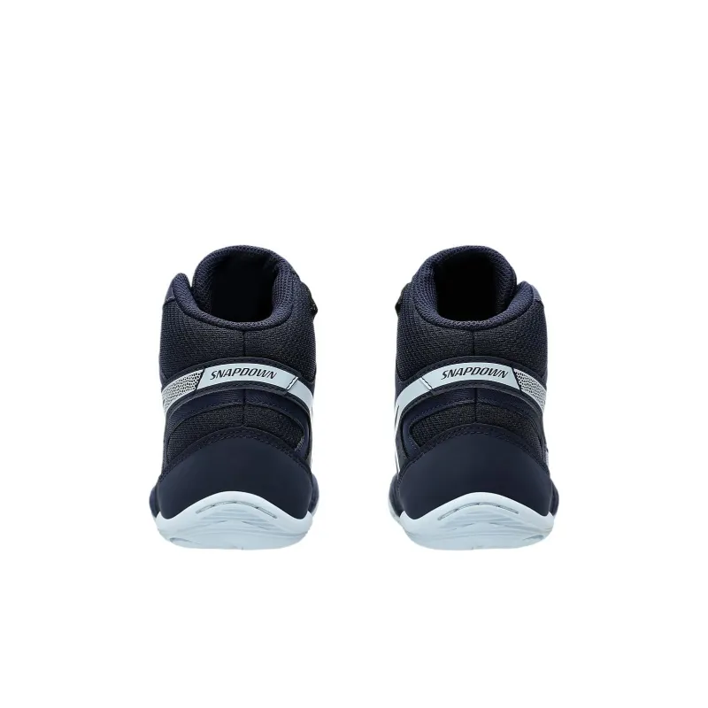 Asics Snapdown 4 Slip Resistant Mid Top Kids' Skateboarding Shoes Black Gray Kids'-4