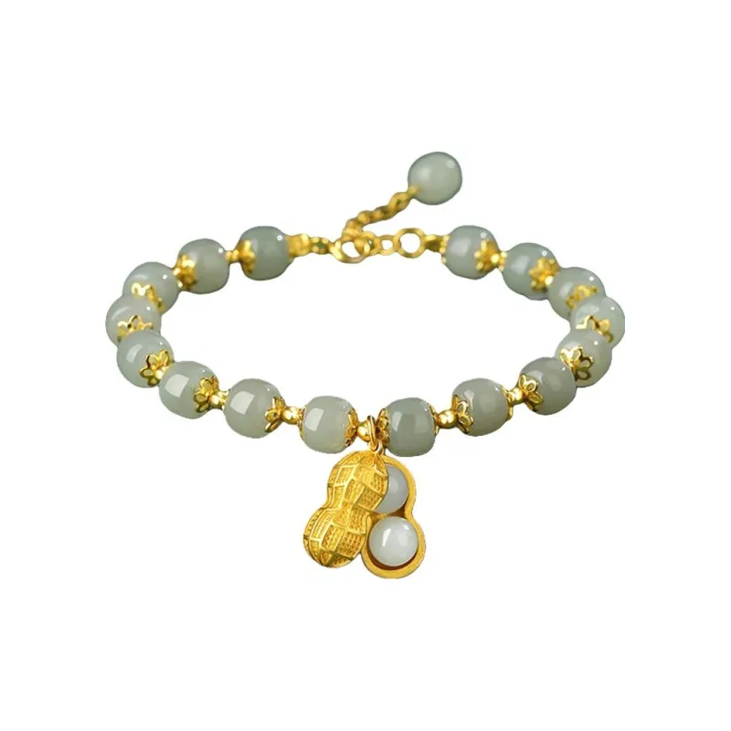 Royal Heaven's Choice Hetian Jade Bracelets Sugar Jade Unisex-1