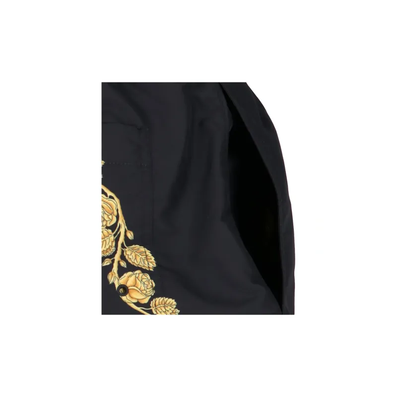 VERSACE MASCHERA BAROQUE Casual Shorts Men Black-3