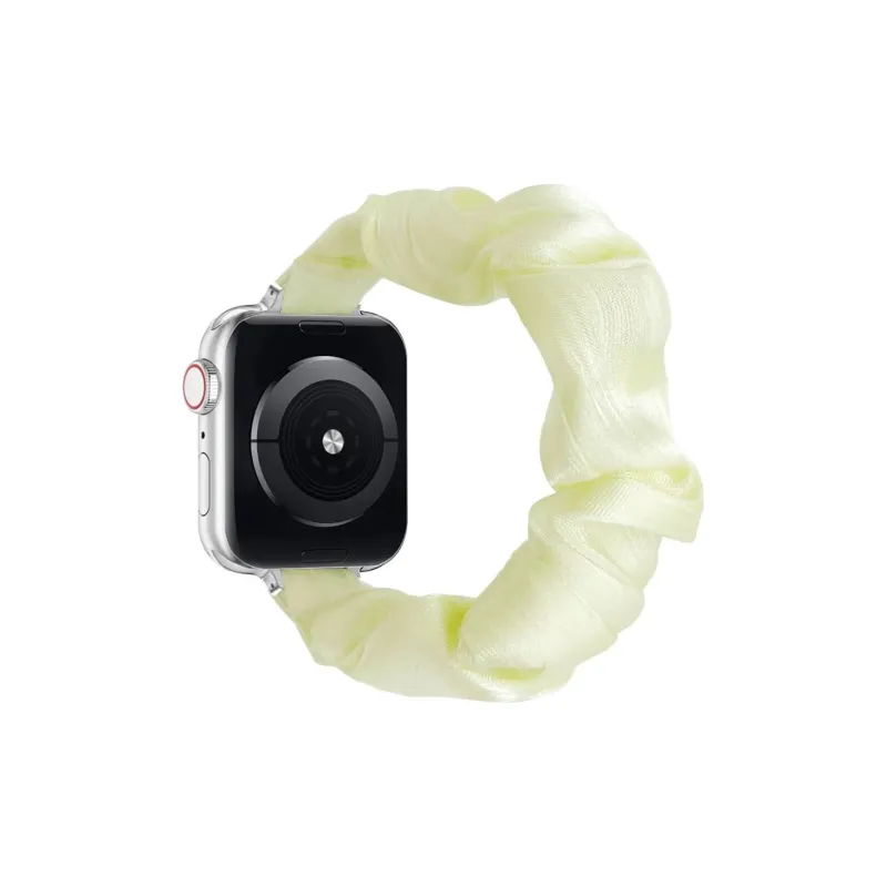 PULAISI Compatibility Iwatch10/S8/applewatch9 Apple Compatibility Watch Band 220 Chiffon Ice Silk Material-8