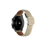 Square Clasp Diamond Pattern Magnetic Genuine Leather, Starlight