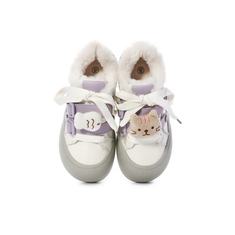 Lovely You Warm Wear-Resistant Lightweight Low-Top Skateboard Shoes Women's-9