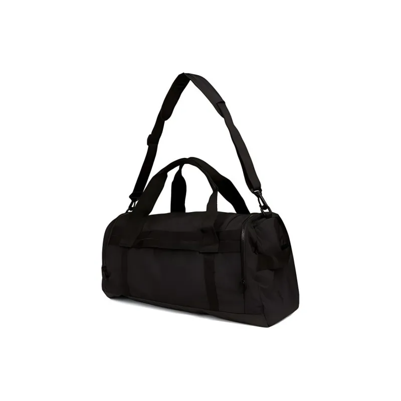 Adidas Recycled Polyester Portable One Shoulder Crossbody Gym Bag Medium Size Unisex Black-3