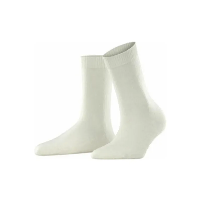 FALKE Mid-Calf Socks Women's 1 Pack Gray White-0