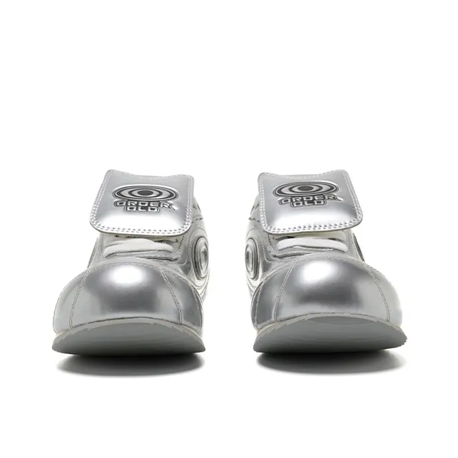 OLD ORDER OGOAL Collection Slip Resistant Height Increasing Low Top Casual Shoes Unisex Silver-2