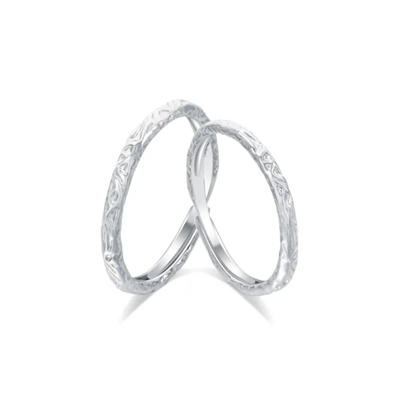 LUCA Sterling Silver Rings Unisex-0