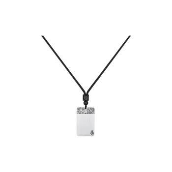Heart Grass S999 Sterling Silver Necklaces Unisex