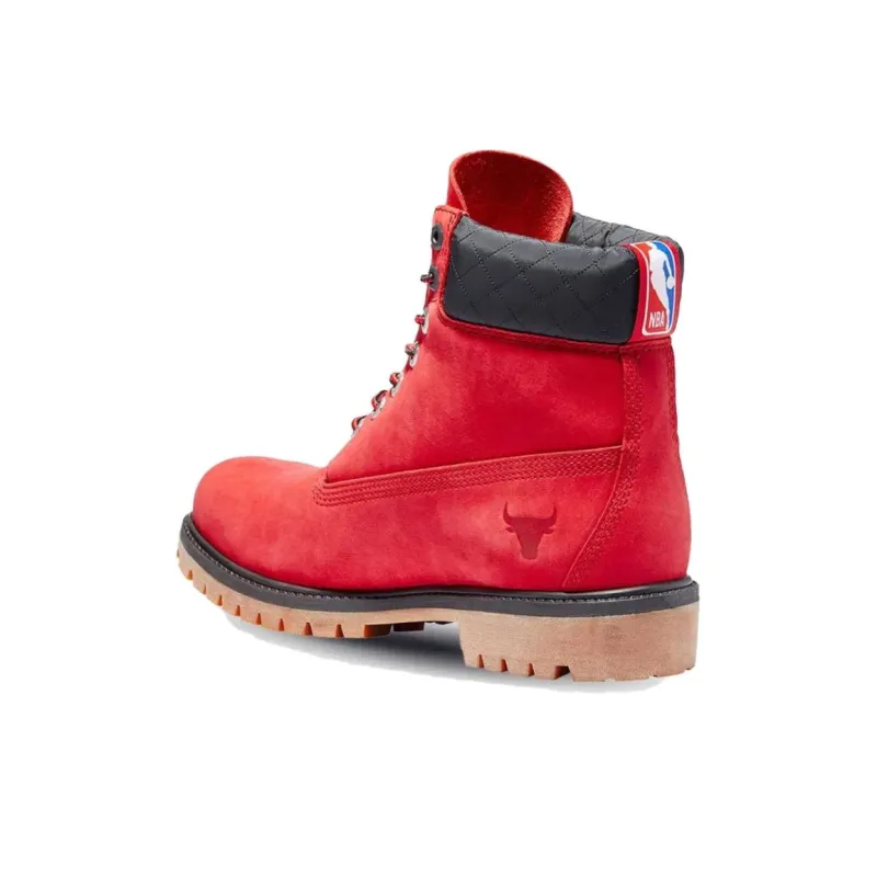 Timberland Nba X 6 Inch Premium Waterproof 'Chicago Bulls'-4