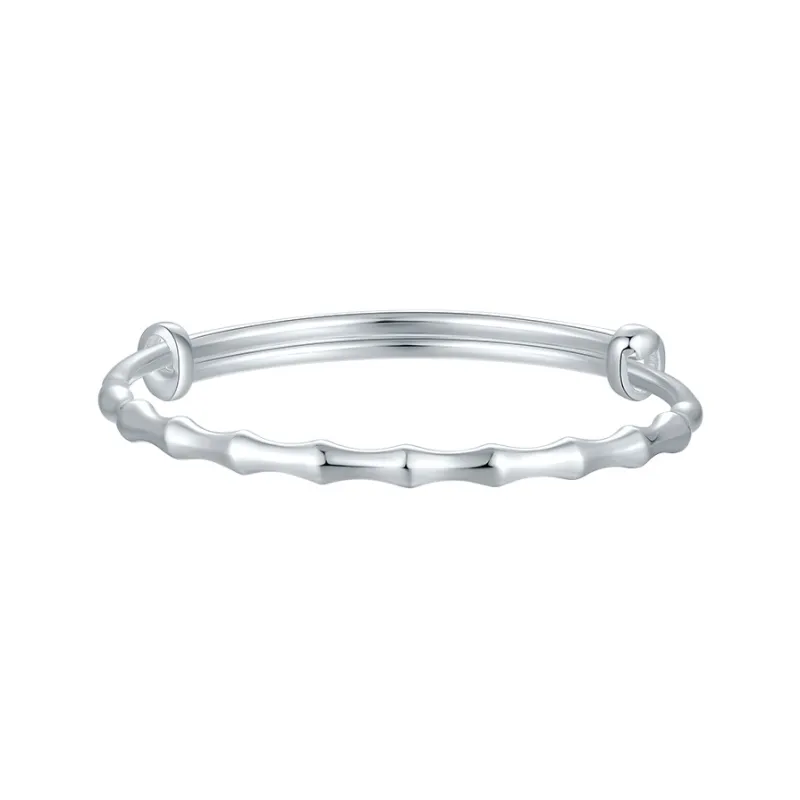 LIU GUI FU JEWELRY S990 Sterling Silver Bangles Women's-1