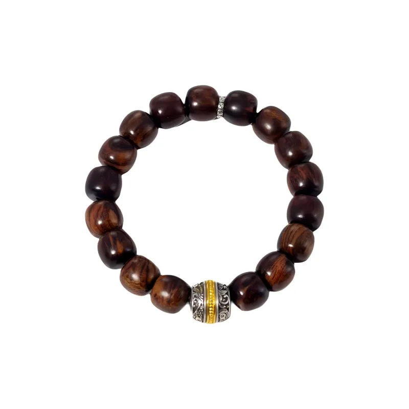 CHENTANMUZUO Huanghuali Precious Wood Bracelets Men's-0