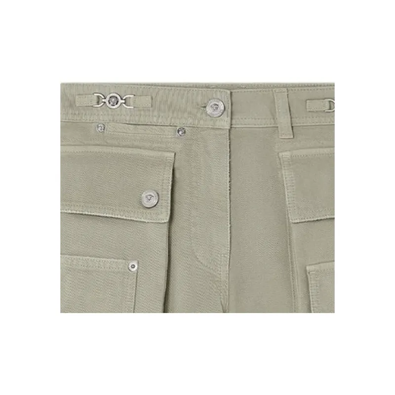 VERSACE Cargo Denim Shorts-2