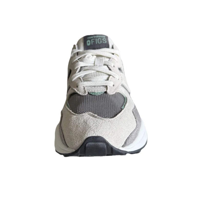 New Balance NB 5740 Non slip Lightweight Low Top Casual Running Shoes Unisex Gray White Loose Fit-2