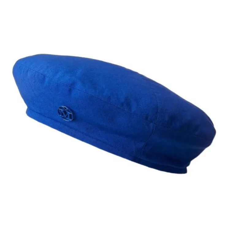 Maison Michel Cotton Berets Women's Blue-0