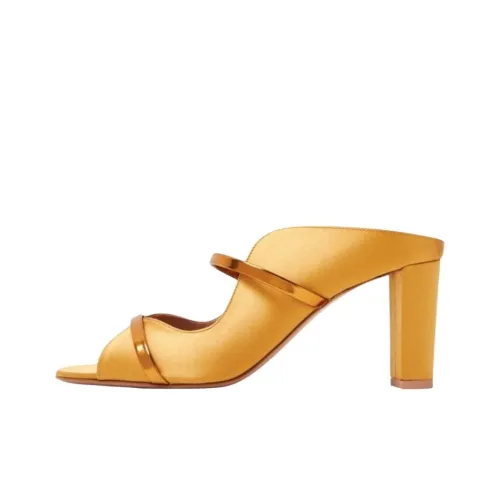 Malone Souliers Slide Slippers 7cm Women's Gold