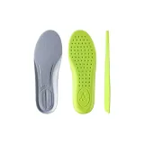 [1 Pack Green Gray]Sports Shock Absorbers-Moisture-Wicking Odor-Resistant