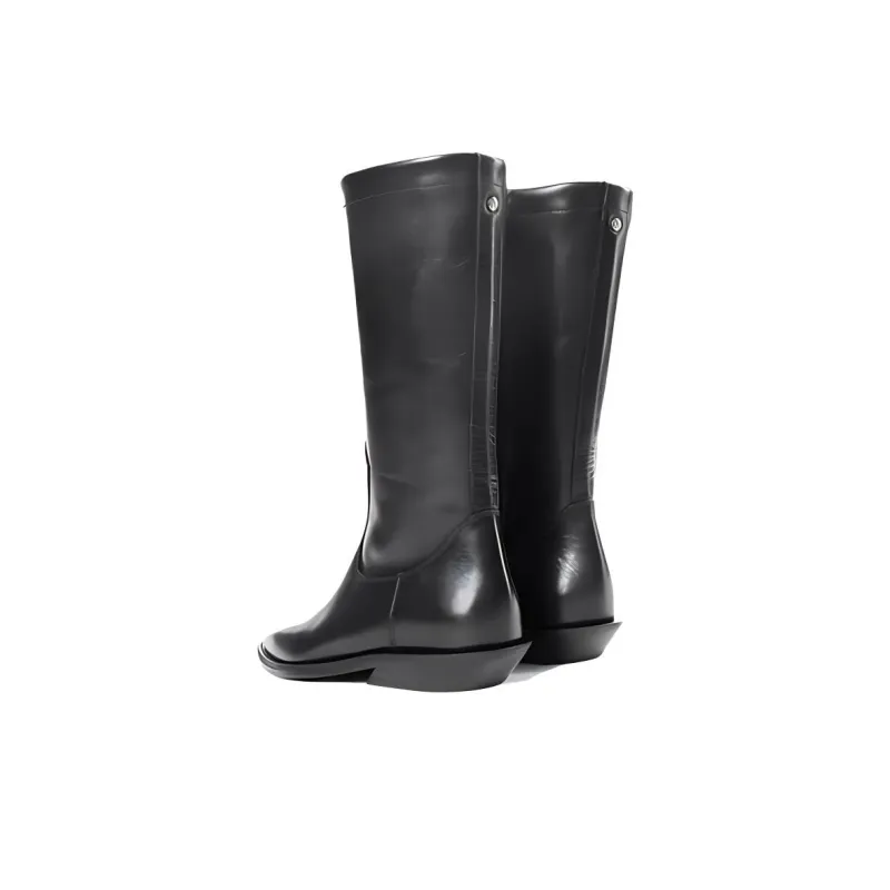 Ann Demeulemeester Jani Knee-high Boots Men's Black-3