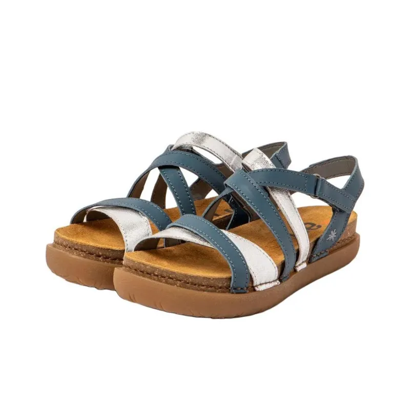 Art RHODES Strap Sandals Women's Blue-1