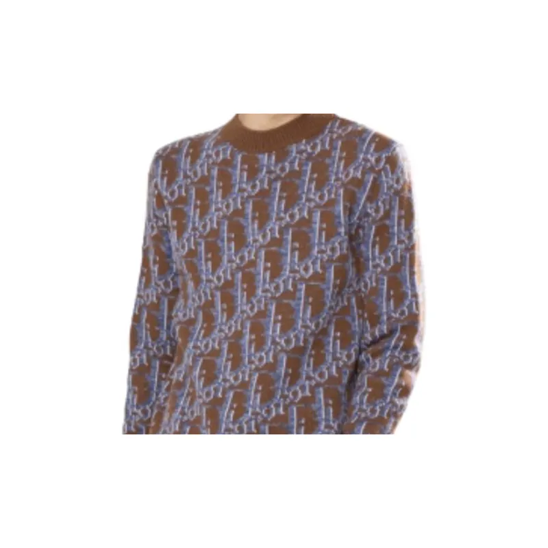 DIOR Sweaters Men Brown-5