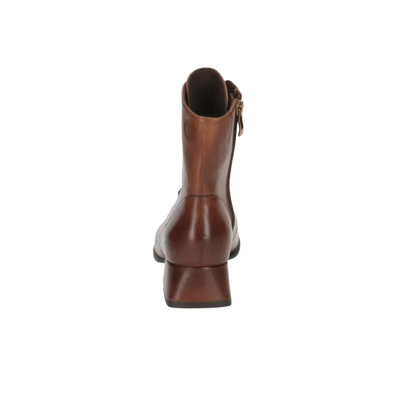 CAPRICE Dolce Short Martin Boot 3.5cm Women's Brown-5