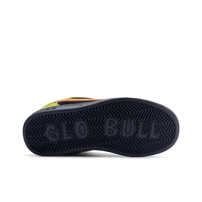 GLO BULL Skateboard Shoes Unisex Low Top Black Glow Green-6